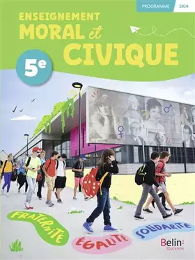 Couverture du produit · Manuel Enseignement moral et civique 5e
