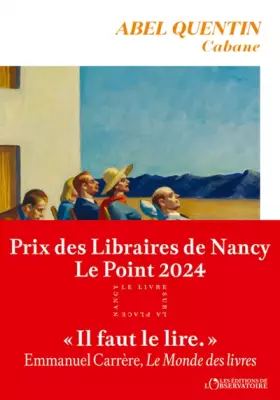 Couverture du produit · Cabane - Prix des Libraires de Nancy Le Point 2024