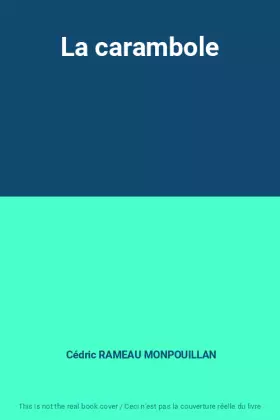 Couverture du produit · La carambole