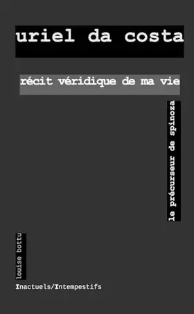 Couverture du produit · Récit véritique de ma vie