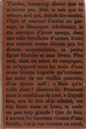 Couverture du produit · Thérèse Desqueyroux