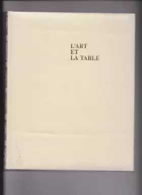 Couverture du produit · L'art et la table