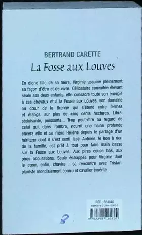 Couverture du produit · La fosse aux louves