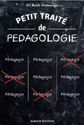 Couverture du produit · Petit traité de pédagologie
