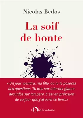 Couverture du produit · La soif de honte