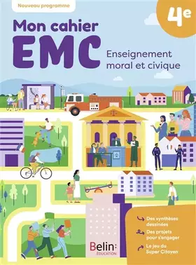 Couverture du produit · Mon cahier EMC 4e