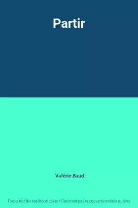 Couverture du produit · Partir