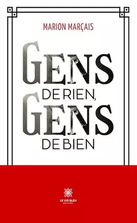 Couverture du produit · Gens de rien, gens de bien