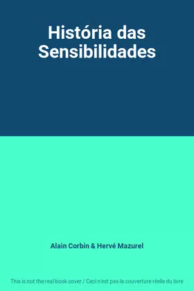 Couverture du produit · História das Sensibilidades