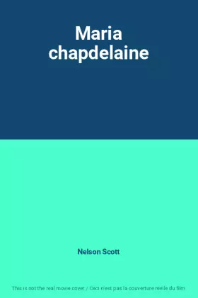 Couverture du produit · Maria chapdelaine