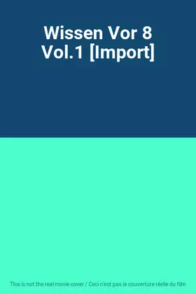 Couverture du produit · Wissen Vor 8 Vol.1 [Import]