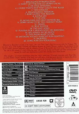 Couverture du produit · Elton John : Live in Barcelona