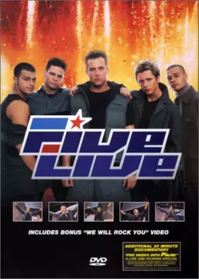 Couverture du produit · Five: Live [Import USA Zone 1]