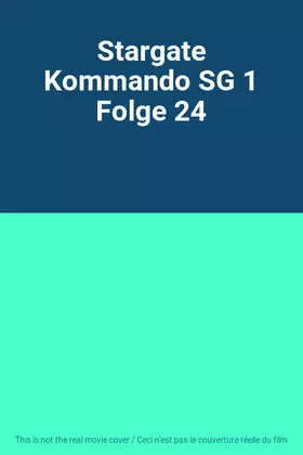 Couverture du produit · Stargate Kommando SG 1 Folge 24