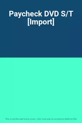 Couverture du produit · Paycheck DVD S/T [Import]