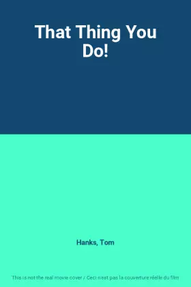 Couverture du produit · That Thing You Do!