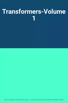 Couverture du produit · Transformers-Volume 1