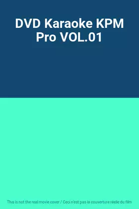 Couverture du produit · DVD Karaoke KPM Pro VOL.01