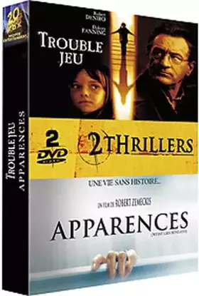 Couverture du produit · Trouble Jeu / Apparences - Coffret 2 DVD