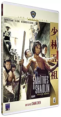 Couverture du produit · Les 5 maîtres de Shaolin
