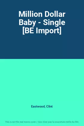 Couverture du produit · Million Dollar Baby - Single [BE Import]