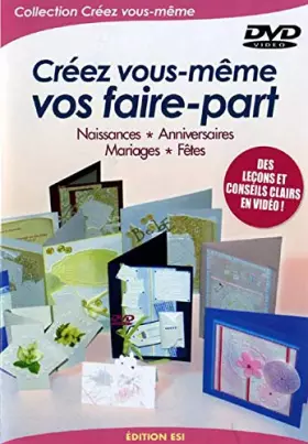 Couverture du produit · Créez Vous-même Vos Faire-Part