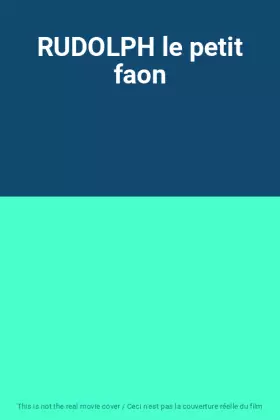 Couverture du produit · RUDOLPH le petit faon