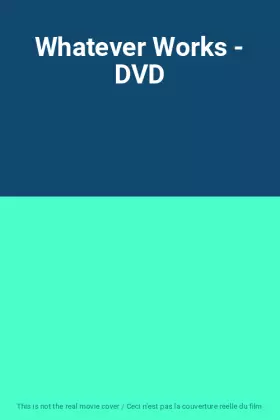Couverture du produit · Whatever Works - DVD