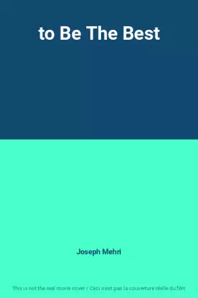 Couverture du produit · to Be The Best
