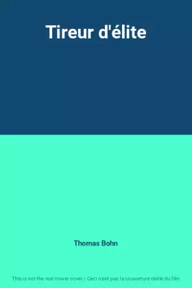 Couverture du produit · Tireur d'élite