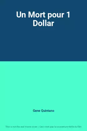 Couverture du produit · Un Mort pour 1 Dollar