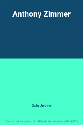Couverture du produit · Anthony Zimmer