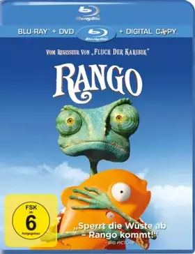 Couverture du produit · Rango: Blu-ray + DVD + Digital Copy