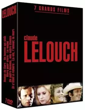 Couverture du produit · Claude Lelouch - Coffret 7 grands films [Pack]