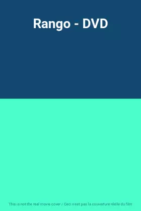 Couverture du produit · Rango - DVD