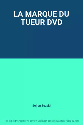 Couverture du produit · LA MARQUE DU TUEUR DVD