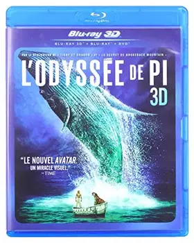 Couverture du produit · L'Odyssée de Pi [Combo Blu-ray 3D + Blu-ray + DVD]