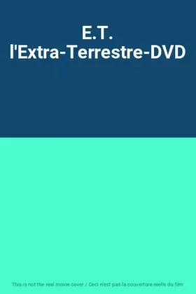 Couverture du produit · E.T. l'Extra-Terrestre-DVD