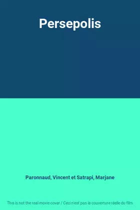 Couverture du produit · Persepolis