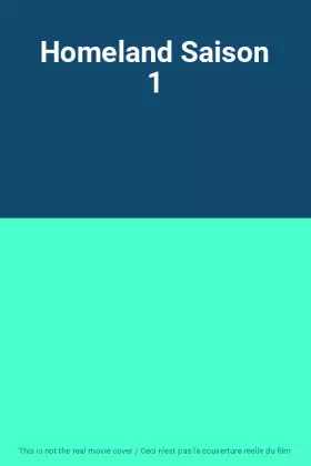 Couverture du produit · Homeland Saison 1