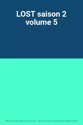Couverture du produit · LOST saison 2 volume 5