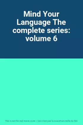 Couverture du produit · Mind Your Language The complete series: volume 6