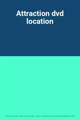 Couverture du produit · Attraction dvd location