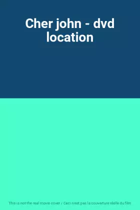 Couverture du produit · Cher john - dvd location