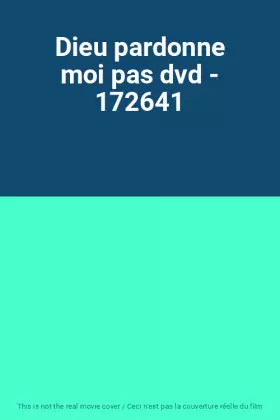 Couverture du produit · Dieu pardonne moi pas dvd - 172641